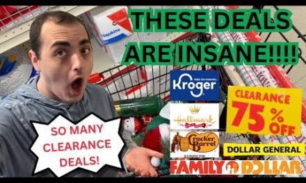 *THESE DEALS ARE INSANE!* ~ SO MANY HOT CLEARANCE FINDS! ~ CHRISTMAS CLEARANCE SHOP W/ ME