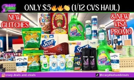 🎉1/12 CVS HAUL 🎉$10/$70 MM & $.20 LAUNDRY + PAPERPRODUCTS + NEW GLITCHES! #cvsdeals #cvshaul