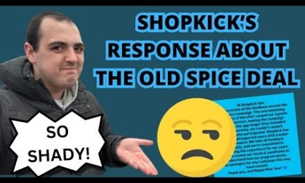SHOPKICK’S RESPONSE ABOUT THE OLD SPICE DEAL! ~ THIS SEEEMS SO SHADY!!!!