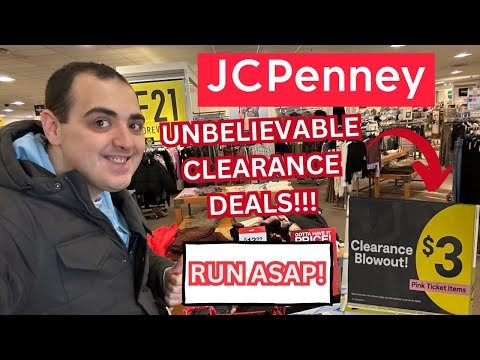 RUN ASAP! ~ UNBELIEVABLE CLEARANCE SALE AT JCPENNEY ~ $3 PINK TAG SALE / HIDDEN CLEARANCE ~ JAN 2025
