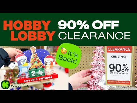 Hobby Lobby 90% OFF CLEARANCE IS HERE: Here’s EVERYTHING we found! #hobbylobbyclearance