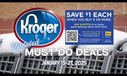 *FREEBIE* Kroger UPDATED Must Do Deals for 1/15-1/21 | NEW Mega Deals, Weekly Digitals, & MORE