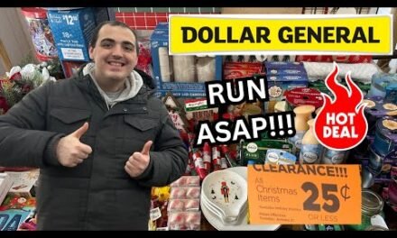 *RUN ASAP!* ~ UNBELIEVABLE DOLLAR GENERAL .25 SALE ~ SO MANY ITEMS ON SALE / STOCKUP / JANUARY 2025