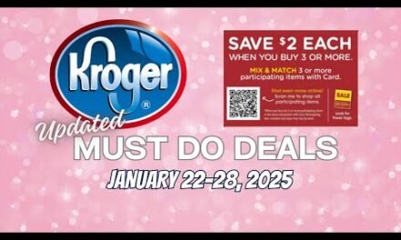 *WOW* Kroger UPDATED Must Do Deals for 1/22-1/28 | Mega Sale, Weekly Digitals, & MORE