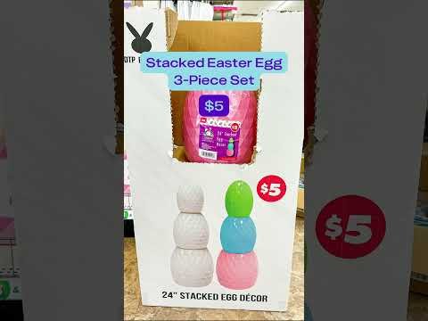New Easter Decor Finds at Dollar Tree! #dollartree