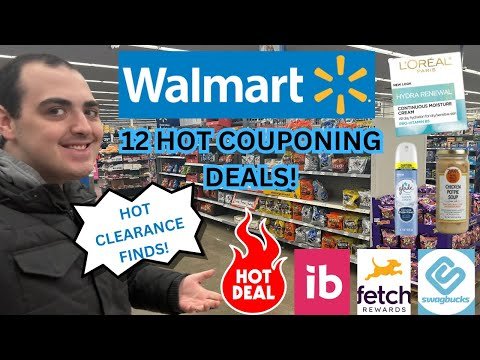 12 HOT WALMART COUPONING DEALS! ~ HOT CLEARANCE FINDS / MORE ~ JANUARY 2025