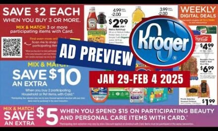 *MEGA SALE* Kroger Ad Preview for 1/29-2/4 | Mega Sale, Weekly Digitals, & Beauty & Self-Care Event