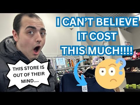 I CAN'T BELIEVE IT COST THIS MUCH! ~ THIS STORE IS OUT OF THEIR MIND!
