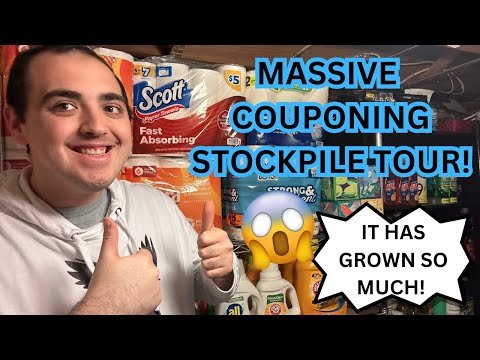 MASSIVE COUPONING STOCKPILE TOUR (2025) ~ IT HAS GROWN SO MUCH!