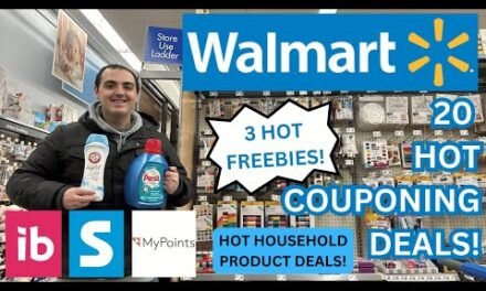 3 HOT FREEBIES AT WALMART! ~ 20 HOT WALMART COUPONING DEALS ~ HOT HOUSEHOLD DEALS / MORE ~ FEB 2025