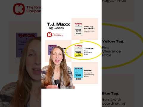 T.J.Maxx Tag Meanings Revealed 👀