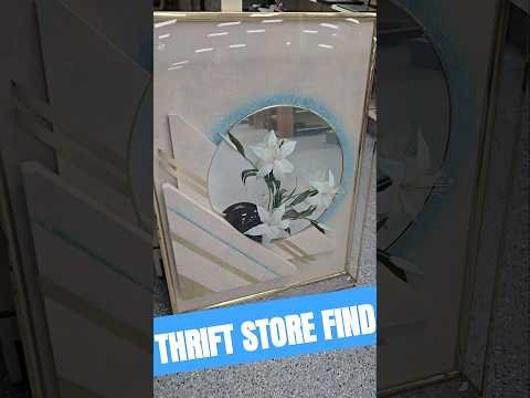 Found a piece of 90’s at a Thrift Store. #thriftstore #90s #90sdecor #thiftstorefind