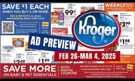 *MEGA SALE* Kroger Ad Preview for 2/26-3/4 | Buy 5 Save $1 Each, 5x Digitals, Weekly Digitals & MORE