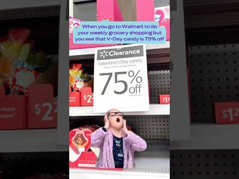 75% Off Walmart Valentine’s Day Candy! #krazycouponlady #clearancefinds