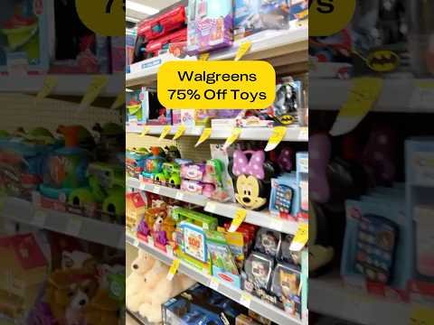 Walgreens 75% Off Toys #krazycouponlady #clearancefinds