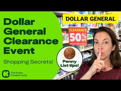 DOLLAR GENERAL CLEARANCE EVENT 2025: 7 Secrets They Don't Tell You (Save up to 70%!)