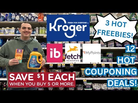 3 HOT FREEBIES AT KROGER! ~ 12 HOT KROGER COUPONING DEALS ~ MEGA EVENT CONTINUED ~ 02/26 – 03/04/25