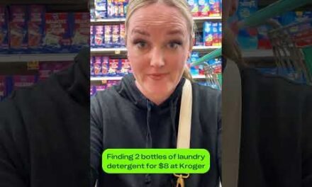 You Can Get 2 Bottles of Laundry Detergent for ONLY $8 🤯