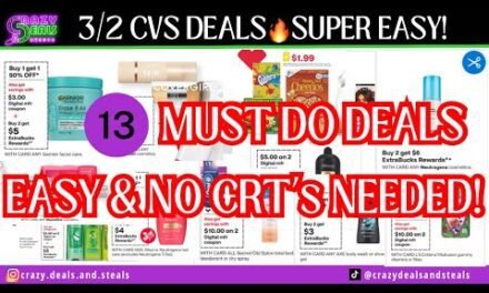 🔥3/2 CVS 13 MUST DO DEALS🎉MONEYMAKERS & SUPER CHEAP DEALS + FREEBIES & MORE!!- CVS Couponing