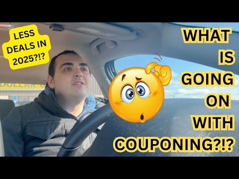 WHAT IS GOING ON WITH COUPONING?!? ~ LESS DEALS IN 2025?!?