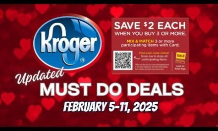 *FREEBIES + RUN DEALS* Kroger UPDATED Must Do Deals for 2/5-2/11 | FREE Tea, FREE Appetizer, & MORE