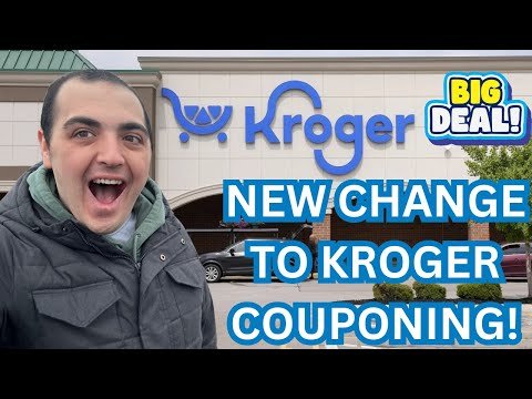 NEW CHANGE TO KROGER COUPONING! ~ KROGER SHOPPERS NEED TO KNOW THIS!