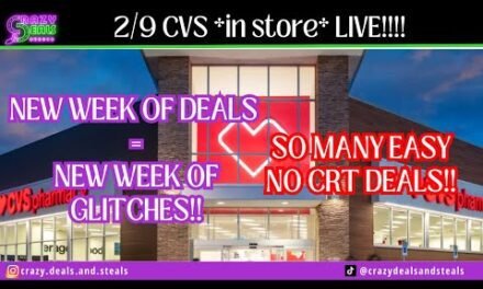 2/9 CVS *in store* LIVE!! New Week Of CVS Deals + Lots of New Glitches & Super Easy NO CRT Deals