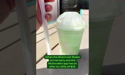 The Shamrock Shake is BACK! (Try This Hack to Save Money on It!) 🍀 🥤#shamrockshake