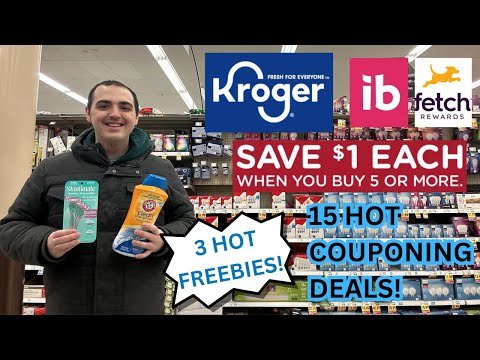3 HOT KROGER FREEBIE DEALS! ~ 15 HOT KROGER COUPONING DEALS! ~ NEW MEGA EVENT / MORE ~02/12-02/18/25