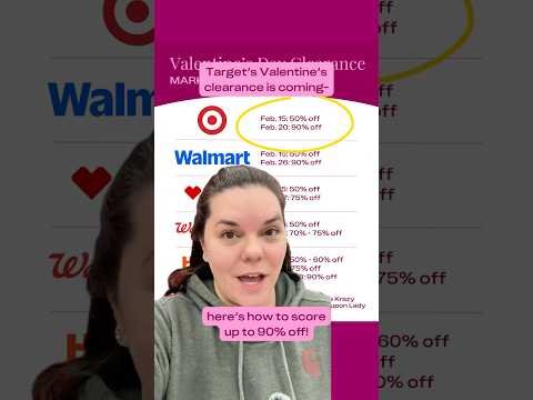 How to Shop Target’s Valentine’s Day Clearance