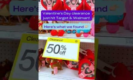 Valentine’s Day Clearance Just Hit Target and Walmart! #krazycouponlady #clearancefinds