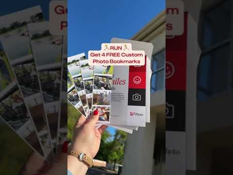 Get 4 Free Custom Bookmarks at Walgreens This Week