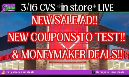 3/16 CVS *in store* LIVE!! 3/16 CVS DEALS (NEW SALE AD) +$TESTING COUPONS & MONEYMAKER DEALS👏