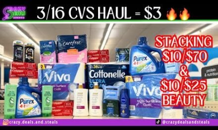 🔥OMG🔥3/16 CVS HAUL = $3 👏 STACKING  $10/$70 & $10/$25 BEAUTY CRT- Digital/Printable Deals #cvsdeals