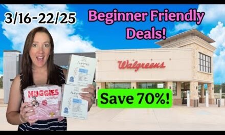 Walgreens Haul – BEGINNER FRIENDLY DEALS! 3/16-22/25