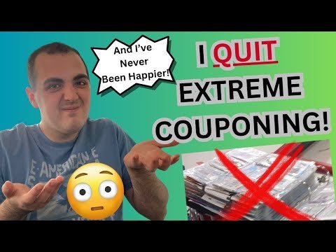 I QUIT EXTREME COUPONING (AND I’VE NEVER BEEN HAPPIER!)