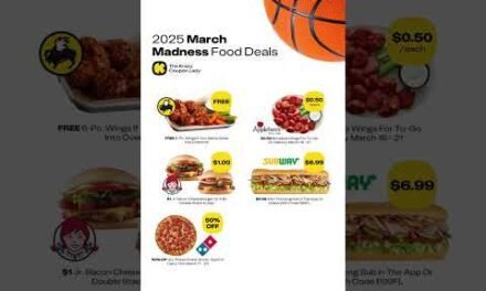 The BEST March Madness Food Deals 🏀 LET’S GOOO 🔥