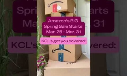 Amazon’s BIG Spring Sale starts March 25 – March 31!