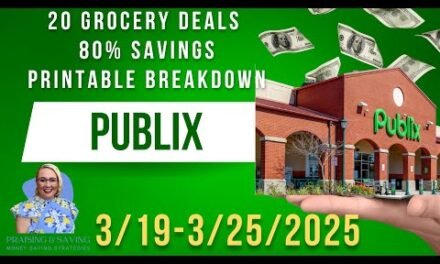🔥 Publix Deals 3/19-3/25: Huge Savings on Axe, Talenti, Splenda & More! 💸