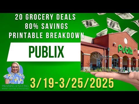 🔥 Publix Deals 3/19-3/25: Huge Savings on Axe, Talenti, Splenda & More! 💸