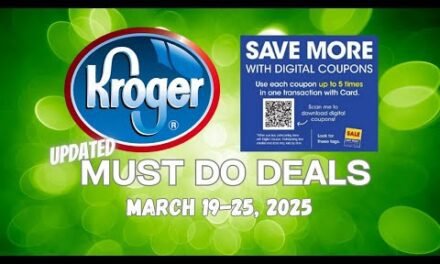 *Deals!* Kroger UPDATED (Again) Must Do Deals for 3/19-3/25 | 5x Digitals, Self-Care Event, & MORE