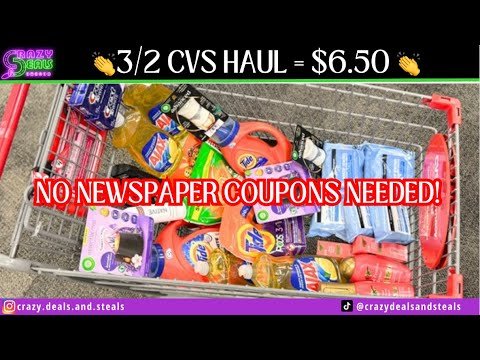🎉3/2 CVS HAUL = $6.50👏 +  (2) $10/$70 Deals + MONEYMAKER FACIAL CARE #cvsdeals #cvshaul