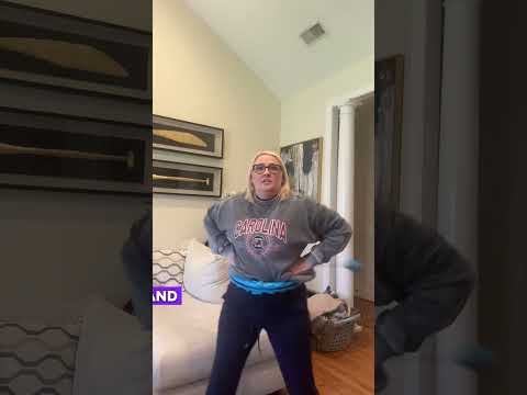 Let’s get dizzy!!!! So much fun hooping and watching my favorite shows.