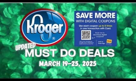 *RUN Deals!* Kroger UPDATED Must Do Deals for 3/19-3/25 | 5x Digitals, G*tch Deal, & Self-Care Event