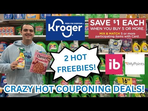 2 HOT FREEBIES AT KROGER! ~ NEW KROGER MEGA EVENT / CRAZY HOT KROGER COUPONING DEALS! ~03/26 – 04/01
