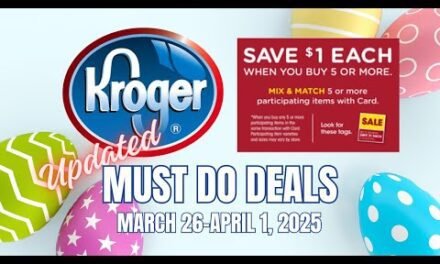 *DEALS!* Kroger UPDATED Must Do Deals for 3/26-4/1 | MEGA SALE & MORE