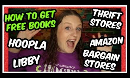 How to get FREE Books || Libby App || Book Journaling || Thrift and Bargain Stores || Hoopla App