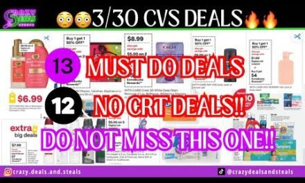 🔥3/30 CVS 13 MUST DO DEALS🎉MONEYMAKERS & SUPER CHEAP DEALS!! Another HOT Week!! #couponing
