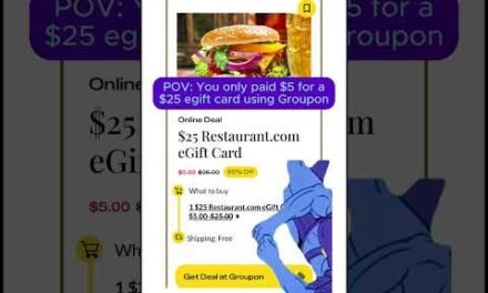 Get a Whopping 80% off a $25 Restaurant.com eGift Card! #krazycouponlady