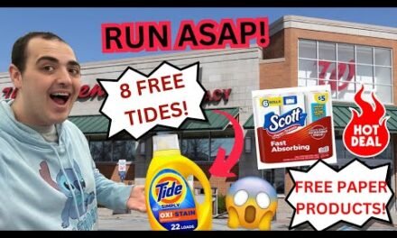 *RUN ASAP!* ~ 8 FREE BOTTLES OF TIDE / FREE PAPER PRODUCTS / MORE! ~ CRAZY HOT WALGREENS DEAL!!!!